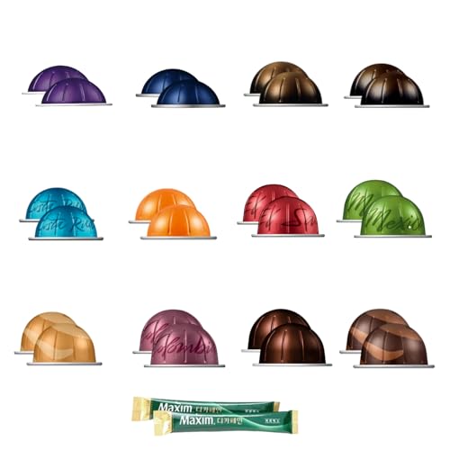 Variety Discovery Sampler capsule coffee Pack :24Coffee Capsules/Pods (Espresso/Double Espresso/Gran