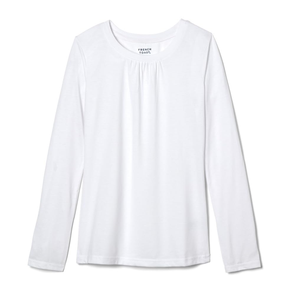 French Toast Long Sleeve Crewneck tee Camiseta Niñas