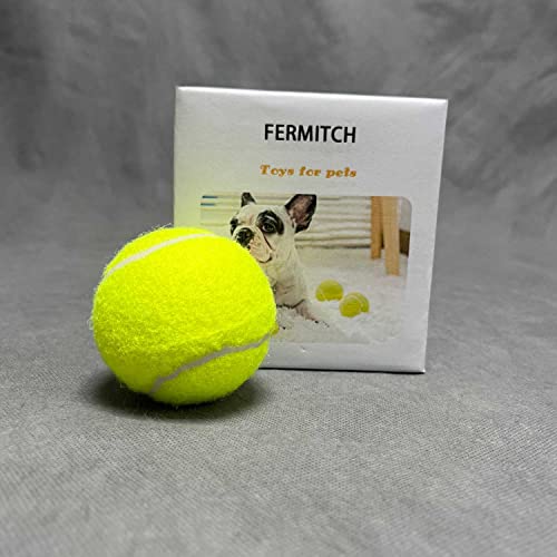 Fermitch Toys For Pets - Chewable Plush Football For Dogs, Soft Pet Squeaky Ball Stuffed With Fluffy #TOP2