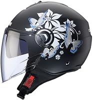 Caberg Riviera V4 X Mia Jethelm, schwarz matt/grau/weiß, XXS (51/52) – Ansicht 2