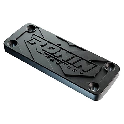 Ronin Factory Magnetic Gun Mount Holder - Slim & Strong 35lb Strength, Rubber Coated Magnetic Holster for Car, Vehicle, Truck & Home - Secure Car Gun Mount - Concealed Carry Magnetic Gun Mount