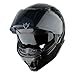 1Storm Motorcycle Full Face Helmet for Adults Men and Women Street Bike Racing Helmet DOT Approved with one Extra Clear Shield: KT828 Glossy Black