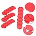 SUPVOX 100pcs Bingo Markers Bright Red Counting Chips for Games and Parties Lightweight and Gambling Game Counters