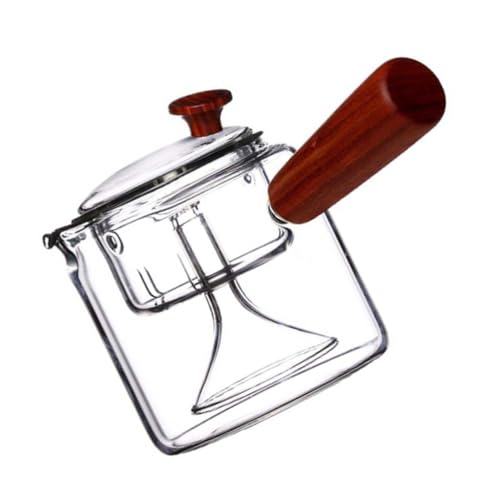 GRADENEVE Tetera De De 410ml Práctica Tetera Para Infusiones Ideal Para El Hogar y Aficionados Al Té