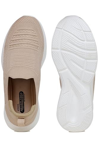Image of ATHCO Womens Ella Shoes for Woman Women Shoes with Memory Foam Comfort Walking Shoe for Women Slip on Shoe Woman for All Day Walking Lightweight Dailyuse ExtraSoft