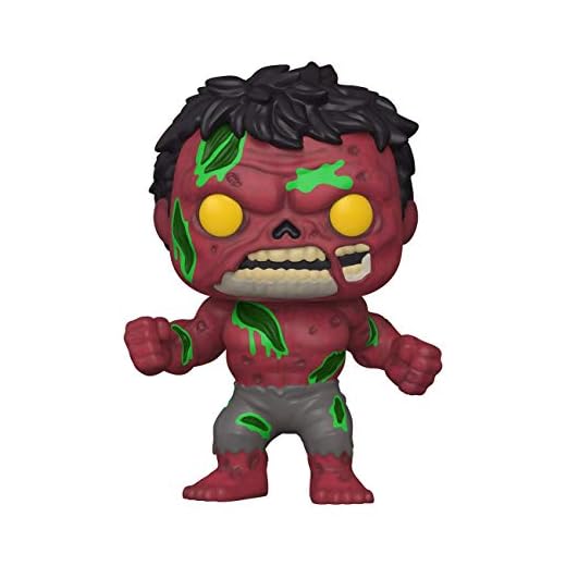 Funko 54474 POP Marvel Marvel Zombies- Red Hulk