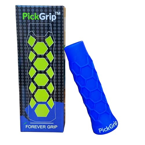 PickGrip Pickleball Paddle Enhanced Grip Bonus Overgrip Shock Absorbing Comfort Control Anti Fatigue...