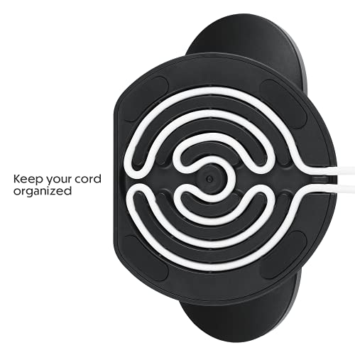 Image of Wasserstein Adjustable Stand for Google Nest Hub (2nd Gen) - Made for Google (Charcoal)