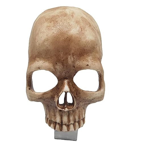 ViaGasaFamido Lampe Gothique LED Crâne Triple Visages, Lampe de Bureau Décoration Maison, Plastique, 250g, Édition Limitée, Prise UE