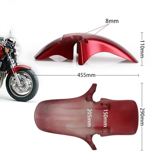 Garde-Boue Extension Moto CB600F Hornet Accessoire Modification 1999 2000 - 4