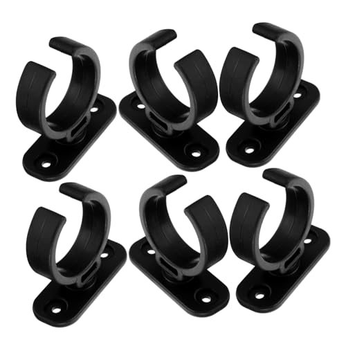 BESPORTBLE 6Pcs Microphone Holder Base Desktop Mic Clamp for Secure Mounting Non Slip Design Compatible with Various Microphones for Recording Streaming and Live Performance