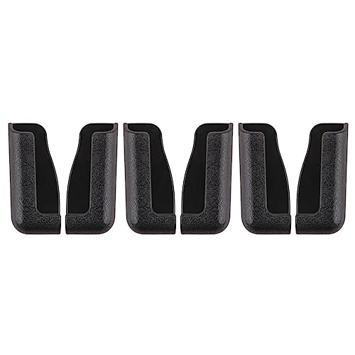 Car Dashboard Phone Holder: Self Adhesive Adjustable Width Dashboard Mount Car Phone Holder Dashboard Phone Support for All Cell Phone Tablet, 6pcs/ 3 Pairs