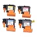 4Pcs Print Head, Printhead Inkjet Cartridge Colors Print Printing No Paper Jam Printhead Printhead Replacement for 100 110 111 500 510 800 813 850