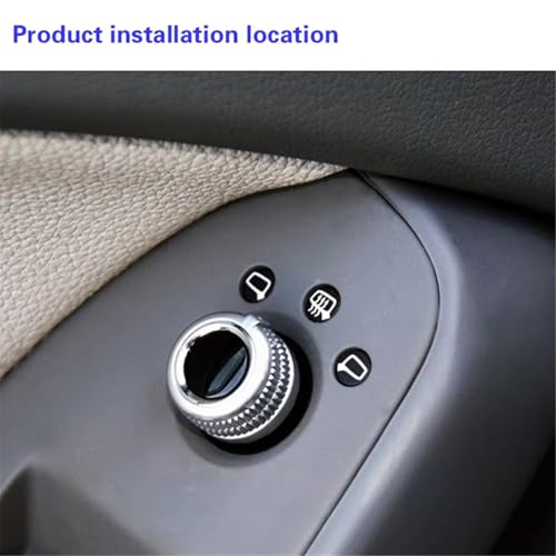 Bouton de commande de rétroviseur pour Audi A4 B8 Q5 de 2009 à 2016