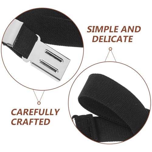 Waist Belt with Buckle Elastic Belt for for Uniforms and Everyday Wear Durable and Material Reliable3