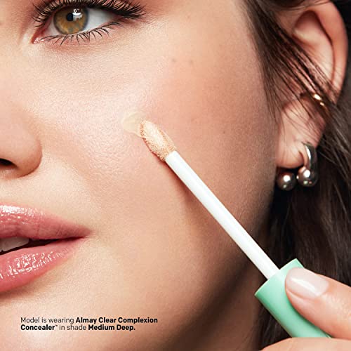 Almay 2192139 Clear Complexion Acne & Blemish Spot Treatment Concealer Makeup With Salicylic Acid- Lightweight, Full Coverage, Hypoallergenic, Fragrance-Free thumb #6