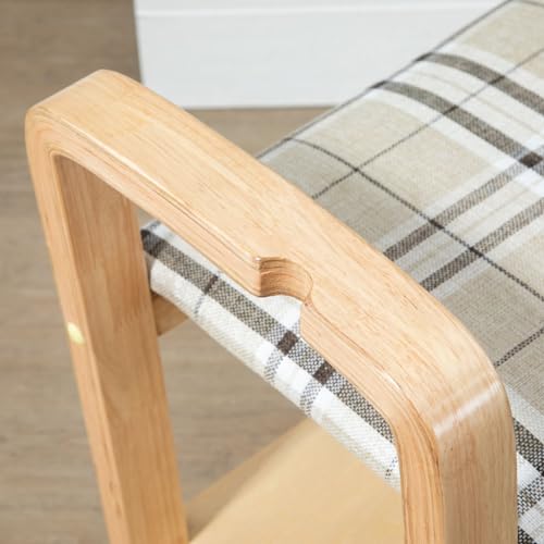 Armoire de rangement multicouche et tabouret à langer pour sécuriser l'assise - 8