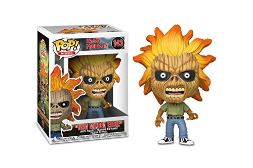 Funko Pop! Rocks Iron Maiden - (Skeleton Eddie) - Figura de Vinilo Coleccionable - Idea de Regalo- Mercancia Oficial - Juguetes para Niños y Adultos - Music Fans - Muñeco para Coleccionistas