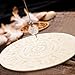 Abaodam Pendulum Board Wooden Dowsing Board Divination Metaphysical Message Board for Witchcraft Wiccan Altar Supplies Kit Beginner Witchcraft Supply