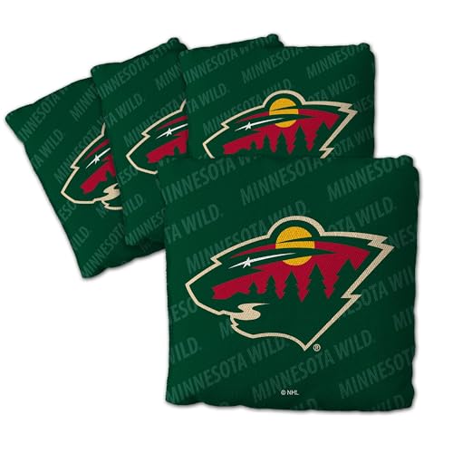 Youthefan 4610404 Nhl Minnesota Wild Cornhole Bags cover
