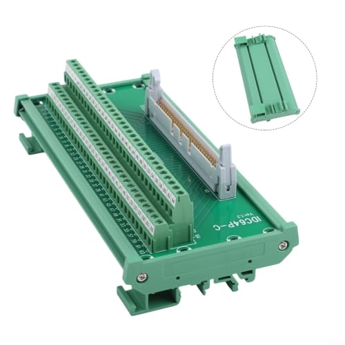 Bloque de terminales IDC de 64 pines tipo C con carcasa para panel de control 8
