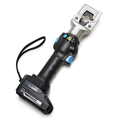 Automation Systems Interconnect B35-50MA 2599782 Battery Powered Crimp Tool with Rechargeable, 4 Tons, 18.0V, 2.0Ah Li-Ion Batteries, 3/0 AWG to 250 MCM