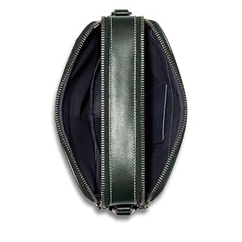 COACH Graham Crossbody In Signature Canvas, Gunmetal/Amazon