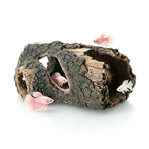 Fnaumdol Aquarium Decorations Fish Tank Decor Betta Cave Accessories Ornament for for Fish Shrimp...