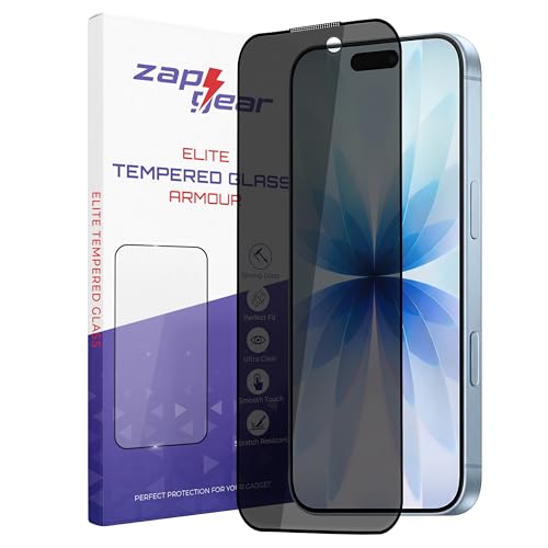 Image of Premium Privacy Tempered Glass for iPhone 17 | Anti-Spy Edge-to-Edge Protection | 9H Military Grade Hardness | Bubble-Free & Case Friendly Screen Protector