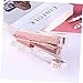 Stapler Metal Office Desktop Stapler Pink Office Book Binding Tools Portable Staplers Fashion Office Supplies for Office School Daily Use