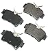 Akebono ASP627 Performance Ultra Premium Ceramic Disc Brake Pad Kit