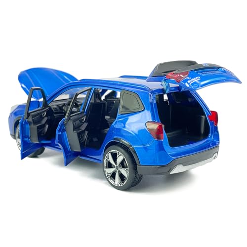 Modelo a Escala 1:30 Forester SUV e-Boxer Azul miniatura 6