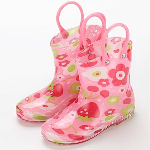 Bottes de pluie pour filles chaussures pour enfants durables et étanches - 4