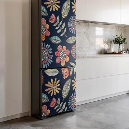 Pegatinas impermeables de 60x190 cm resistentes a rayones para neveras 4