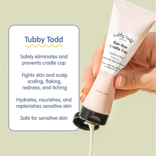 image for TUBBY TODD Cradle Cap Baby Hair Treatment Kit - Includes Bye-Bye Cradl