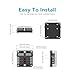 SOYOND 12 Volt Fuse Block, Boat Marine Fuse Block Panel with LED Warning Indicator Damp-Proof Cover 6 Circuits Fuse Box with Negative Bus Fuse Panel for Car Boat RV Truck Dc 12-24v