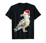 Photo Gallery seagull wearing santa hat xmas - seagull lover christmas maglietta Photo Gallery seagull wearing santa hat xmas - seagull lover christmas maglietta