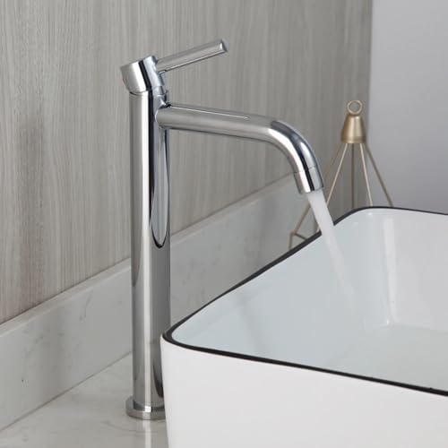 Mitigeur eau chaude/froide grand format pour robinet de lavabo à poser
