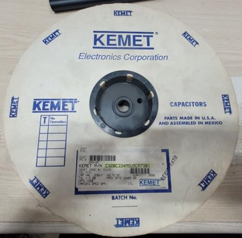 Generic (10 PCS) C320C334M5U5CA KEMET Compatible with CAP CER 0.33UF 50V Z5U RADIAL