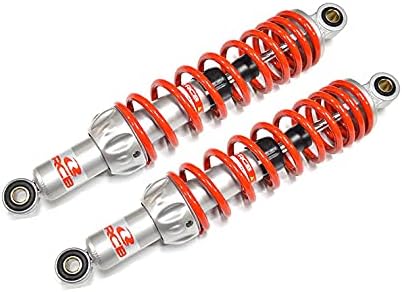 RCBリアショック/リアサスペンション335mm ブラック/シルバー