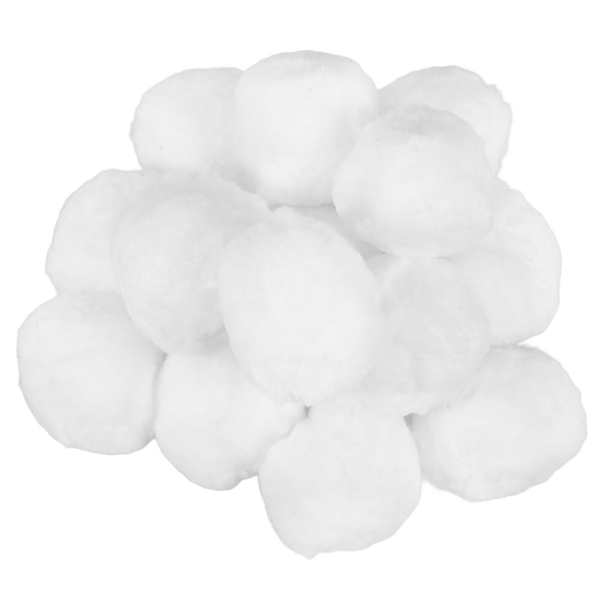 BESTonZON Filtro per Acquario in Fibre Bianche Sfere Filtranti per Piscina con Pulizia Efficiente e Prestazioni Stabili per Acqua Limpida e Sicura