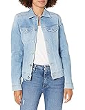 AG Jeans Women's MYA Denim Jacket, Sunlight Blue, Small