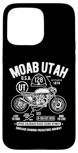 Moab Utah Route U-128 �R�����h�� ���g���o�C�N�f�U�C�� �X�}�z�P�[�X iPhone 15 Pro Max �p