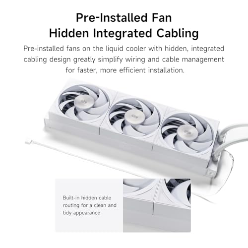 PCCOOLER - CPS DS360Pro デジタル一体型CPU水冷クーラー の評価