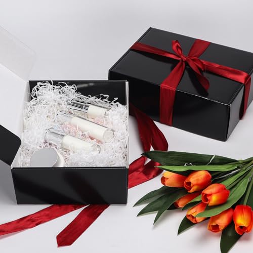 Image of RLAVBL 12x9x4 Shipping Boxes Set of 20, Black Corrugated Cardboard Box for Packing, Mailing, Business, Gift