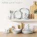 VEWEET FIONA Juego de Vajillas Elegantes 30 Piezas de Porcelana para 6 Personas con Tazas 175 ml Imagen de VEWEET FIONA Juego de Vajillas Elegantes 30 Piezas de Porcelana para 6 Personas con Tazas 175 ml