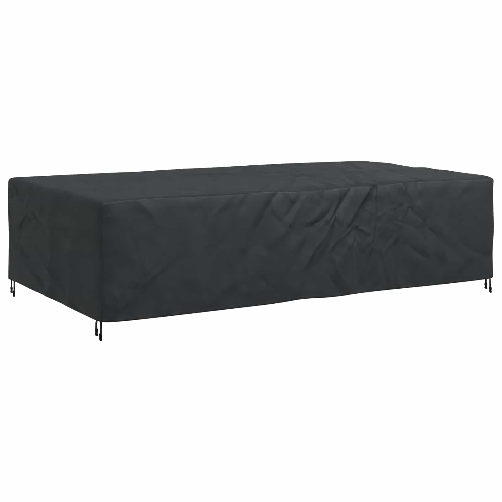 Knerpwd 420D Oxford Fabric Waterproof Furniture Cover 420D, 315 X 180 X 74 Cm, Plain Black Modern Style For Indoor And Outdoor Use, Durable Fabric With Easy Wipe Clean Maintenance