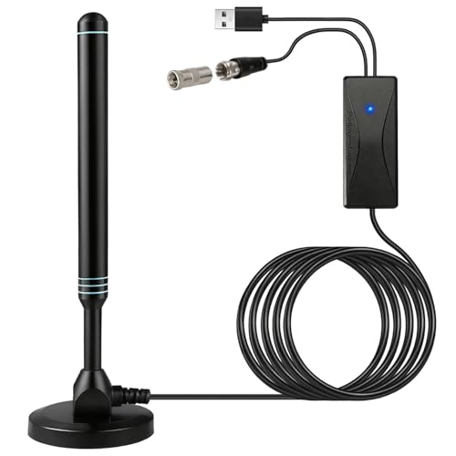 Image of Auravale HDTV Aerial Indoor With Signal Booster Magnetic Base 4K 1080P