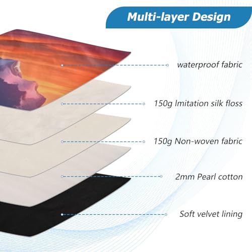 Funda para portátil Sunset Mountain 13-14 pulgadas miniatura 4