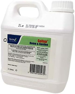Agrigem GALLUP HOME & GARDEN WEED CONTROL HERBICIDE 2L | INDUSTRIAL STRENGTH GLYPHOSATE WEED KILLER FOR EFFECTIVE WEED CONTROL OF ANNUAL & PERENNIAL GRASS & BROAD LEAVED WEEDS